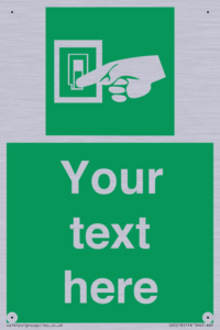 Custom Light Switch Sign